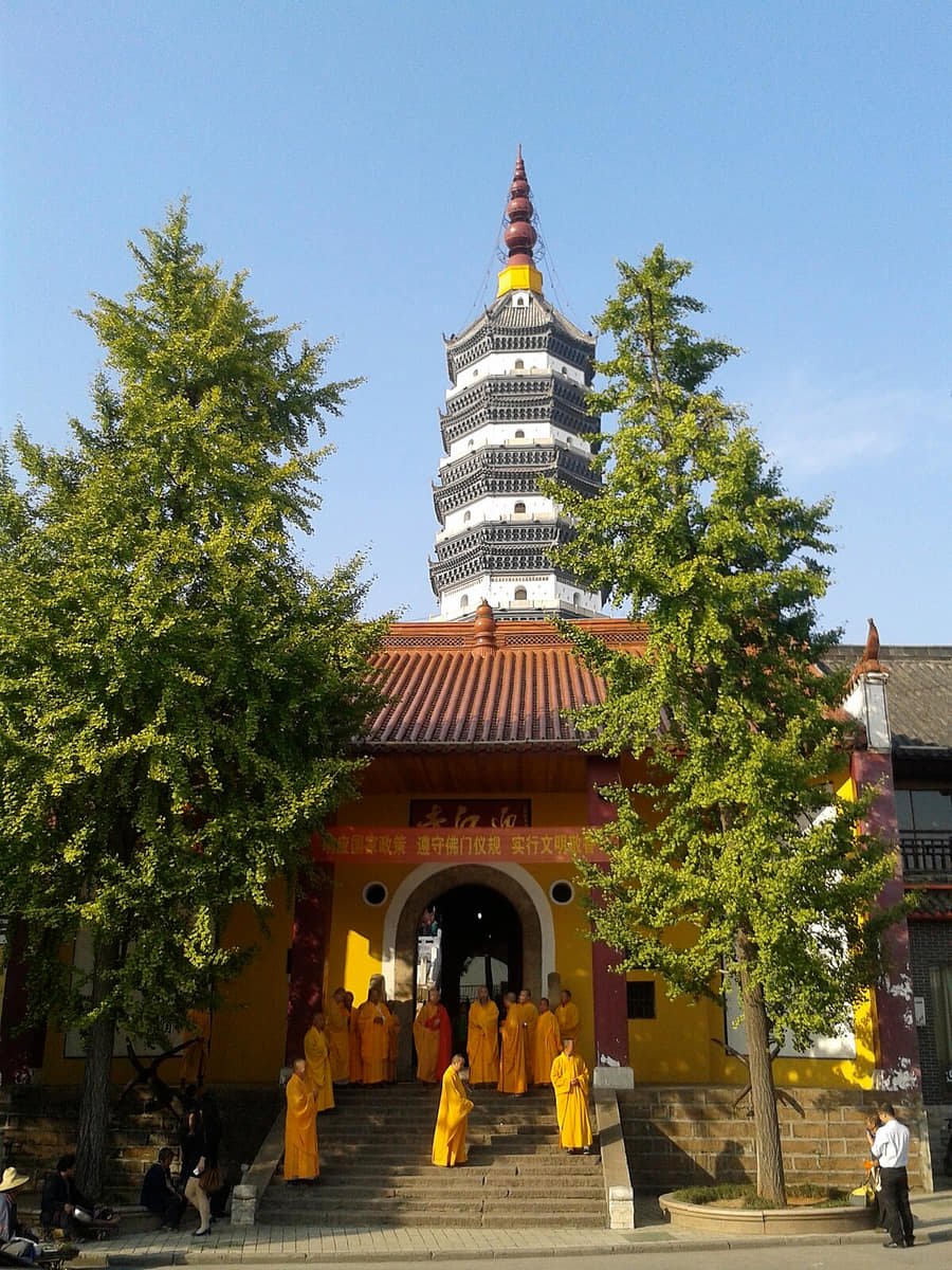 Verified documentary photograph of a landmark in Anqing