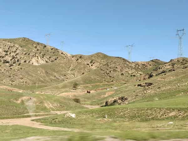Yinshan foothills in Guyang in Baotou