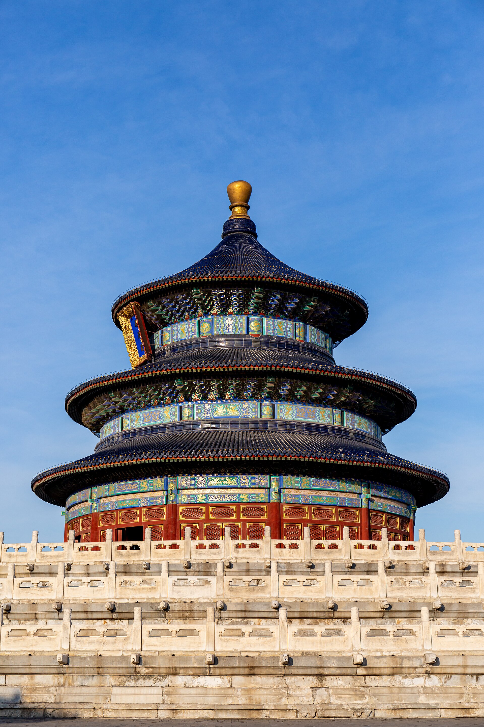 Close exterior view of the Hall of Prayer for Good Harvests