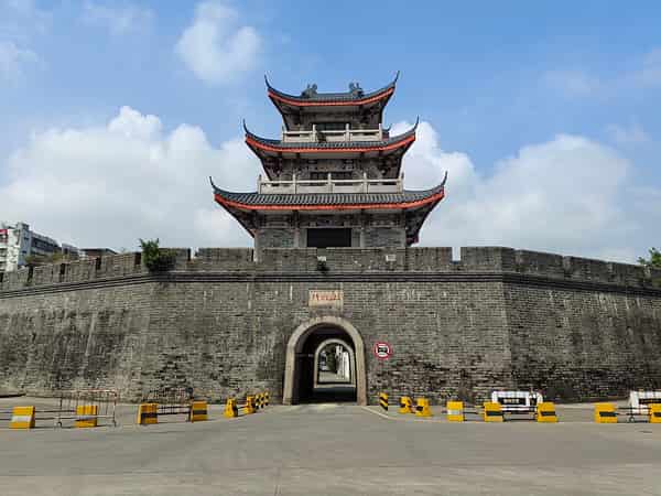 Chaozhou old city wall in Chaozhou
