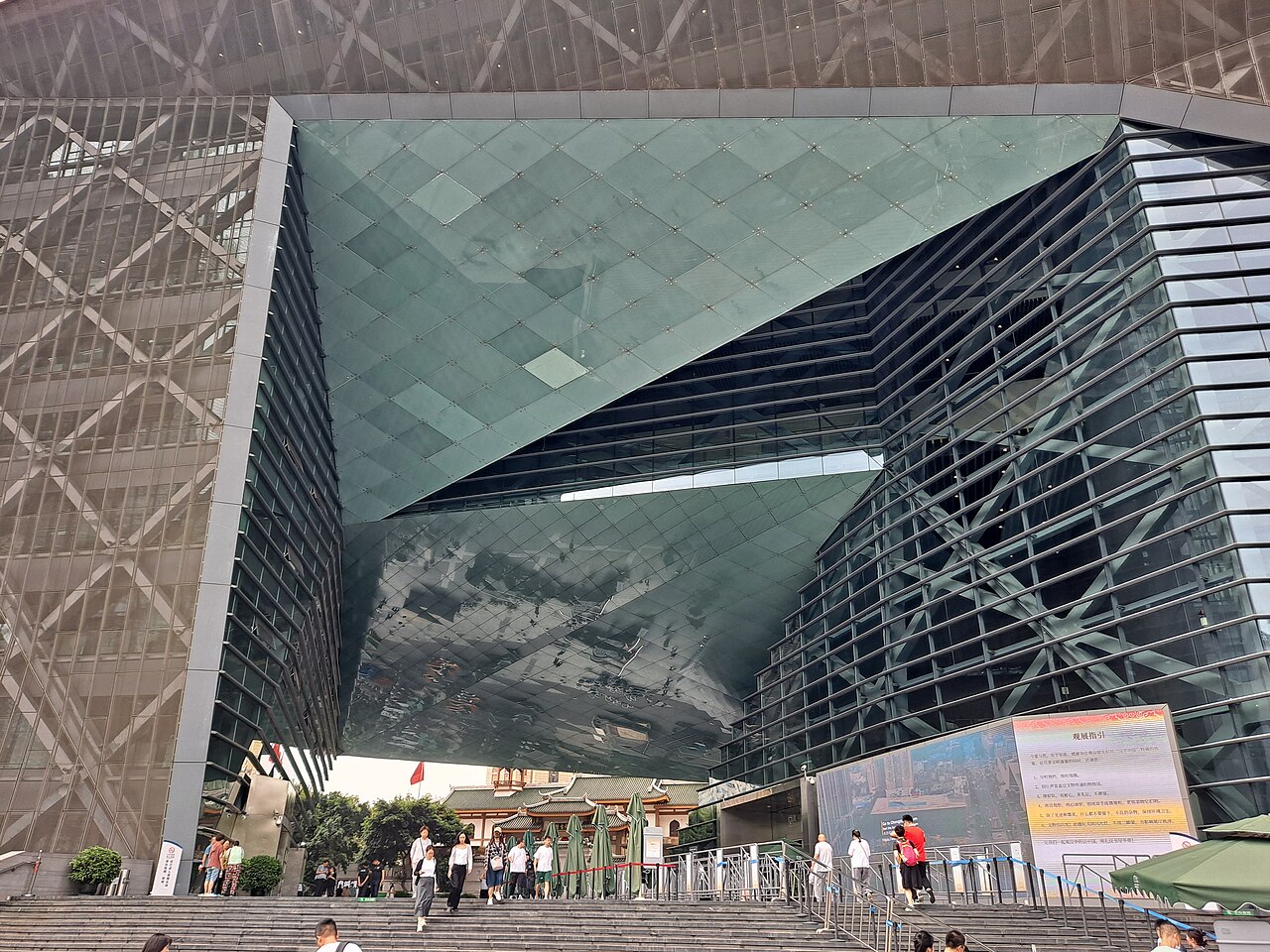 Exterior of Chengdu Museum