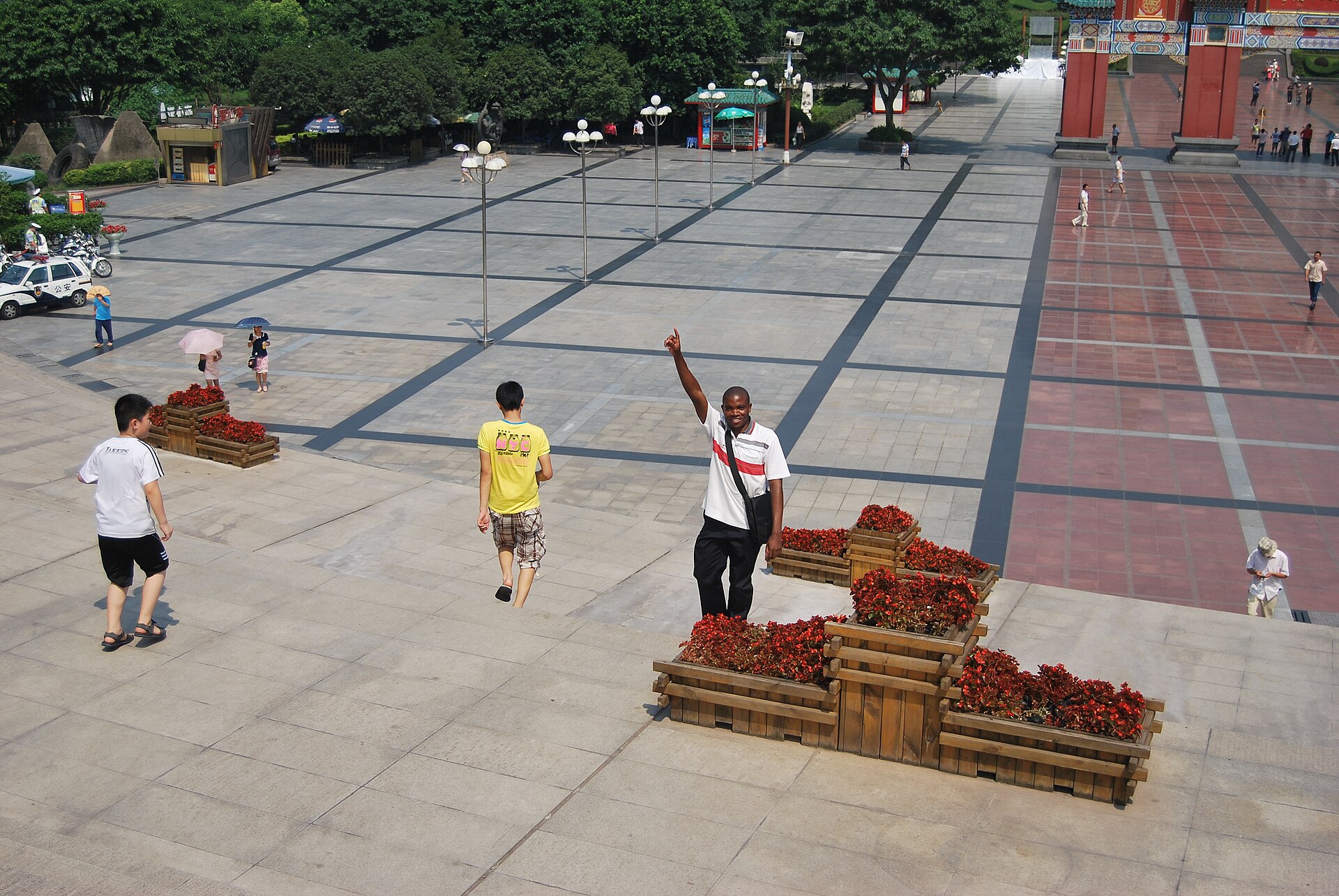 Main exterior of Chongqing China Three Gorges Museum