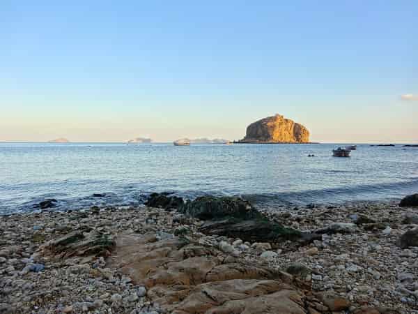 Bangchuidao coast in Dalian