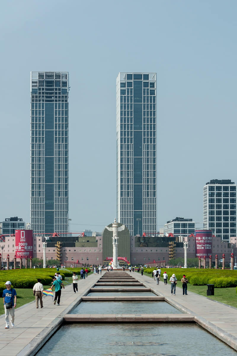 Verified documentary photograph of a landmark in Dalian
