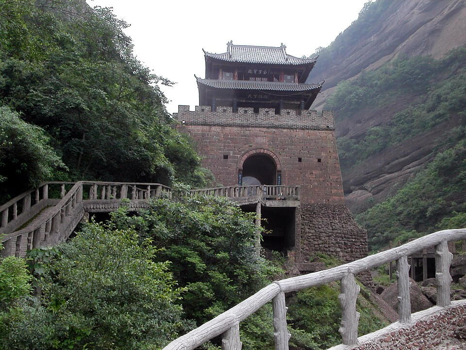 Verified documentary photograph of a landmark in Guangyuan