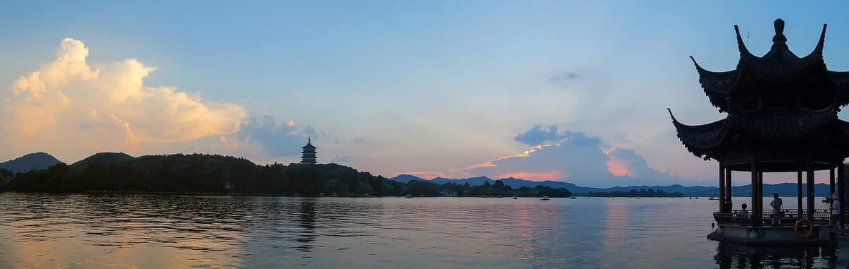 Verified documentary photograph of a landmark in Hangzhou