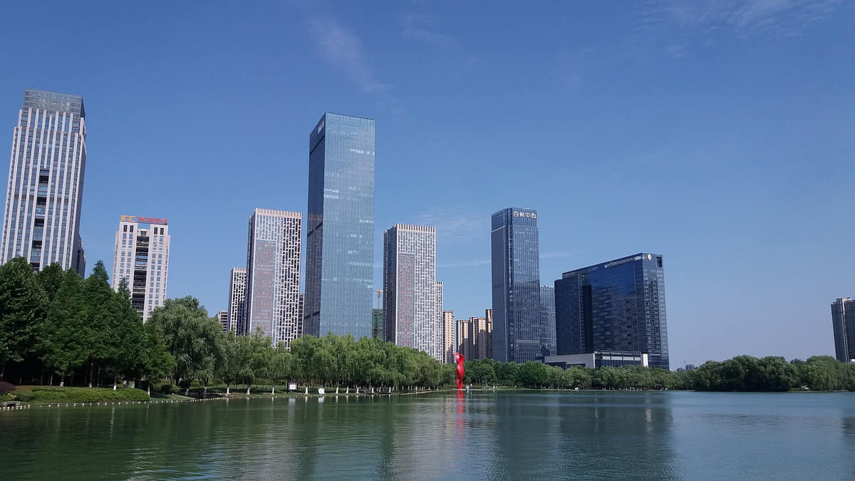 Verified documentary photograph of a landmark in Hefei