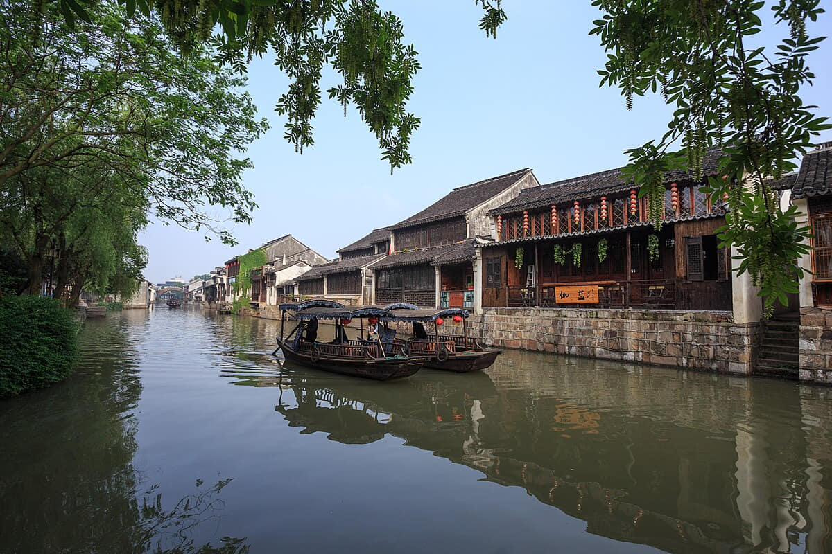 Verified documentary photograph of a landmark in Huzhou