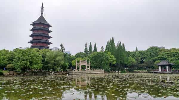 Feiying Pagoda in Huzhou