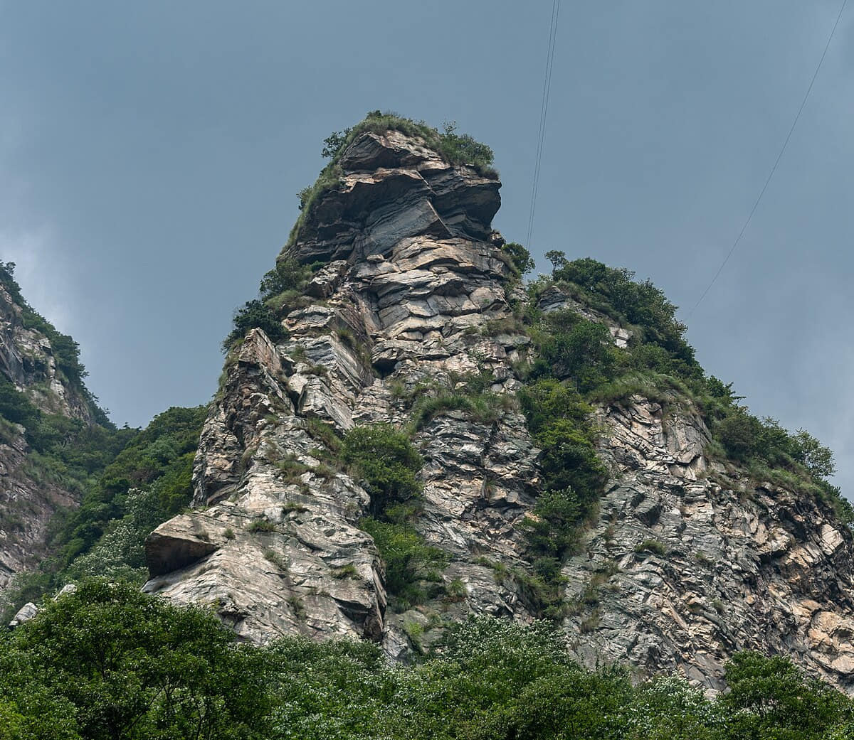 Verified documentary photograph of a landmark in Jiujiang