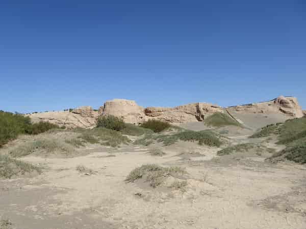 Suoyang City ruins in Jiuquan