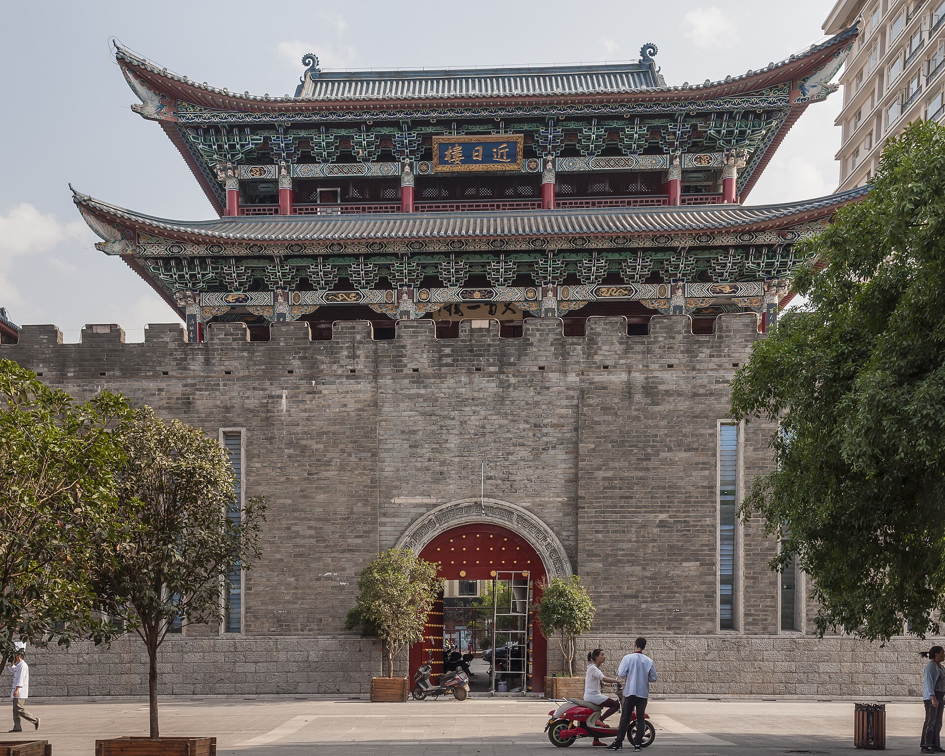 Jinri Tower in Kunming old city
