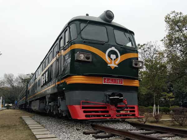 Industrial Museum locomotive in Liuzhou
