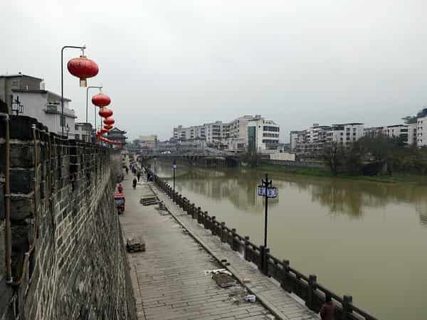 Changting Ancient City Wall in Longyan