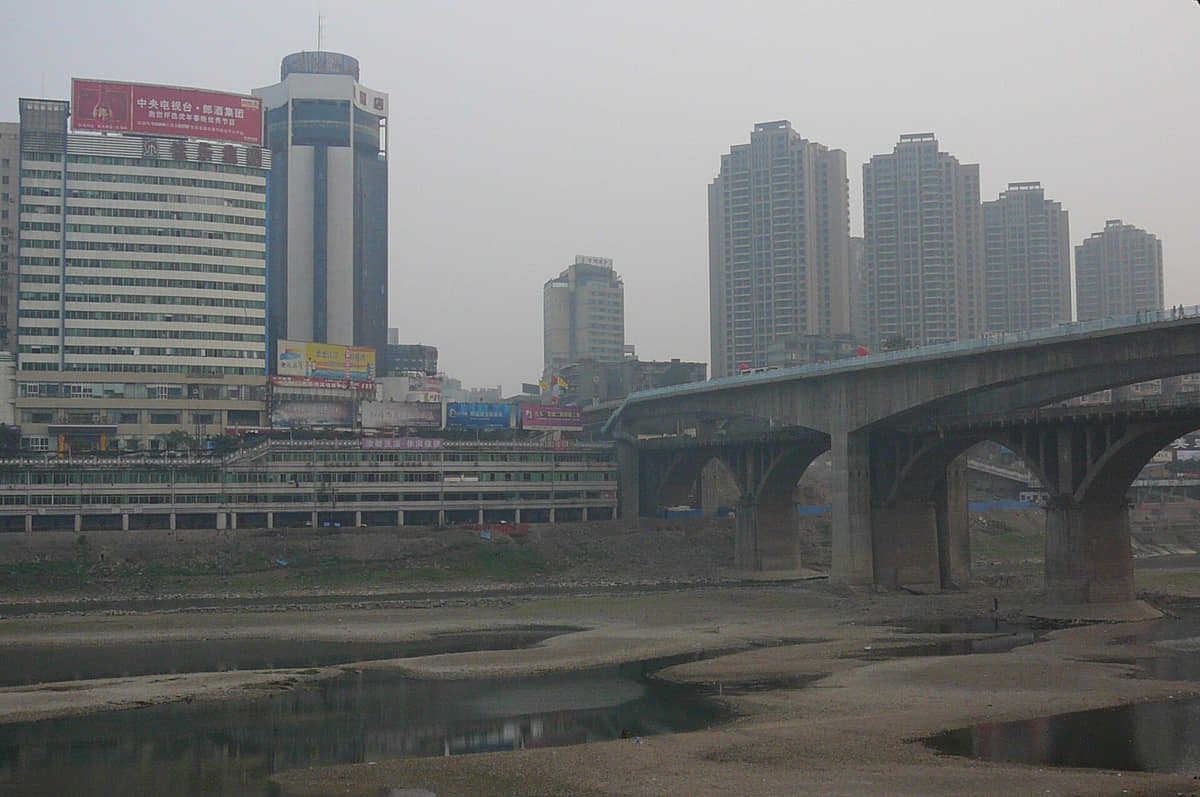Verified documentary photograph of a landmark in Luzhou