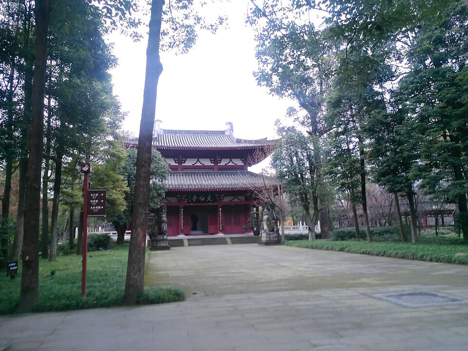 Verified documentary photograph of a landmark in Mianyang