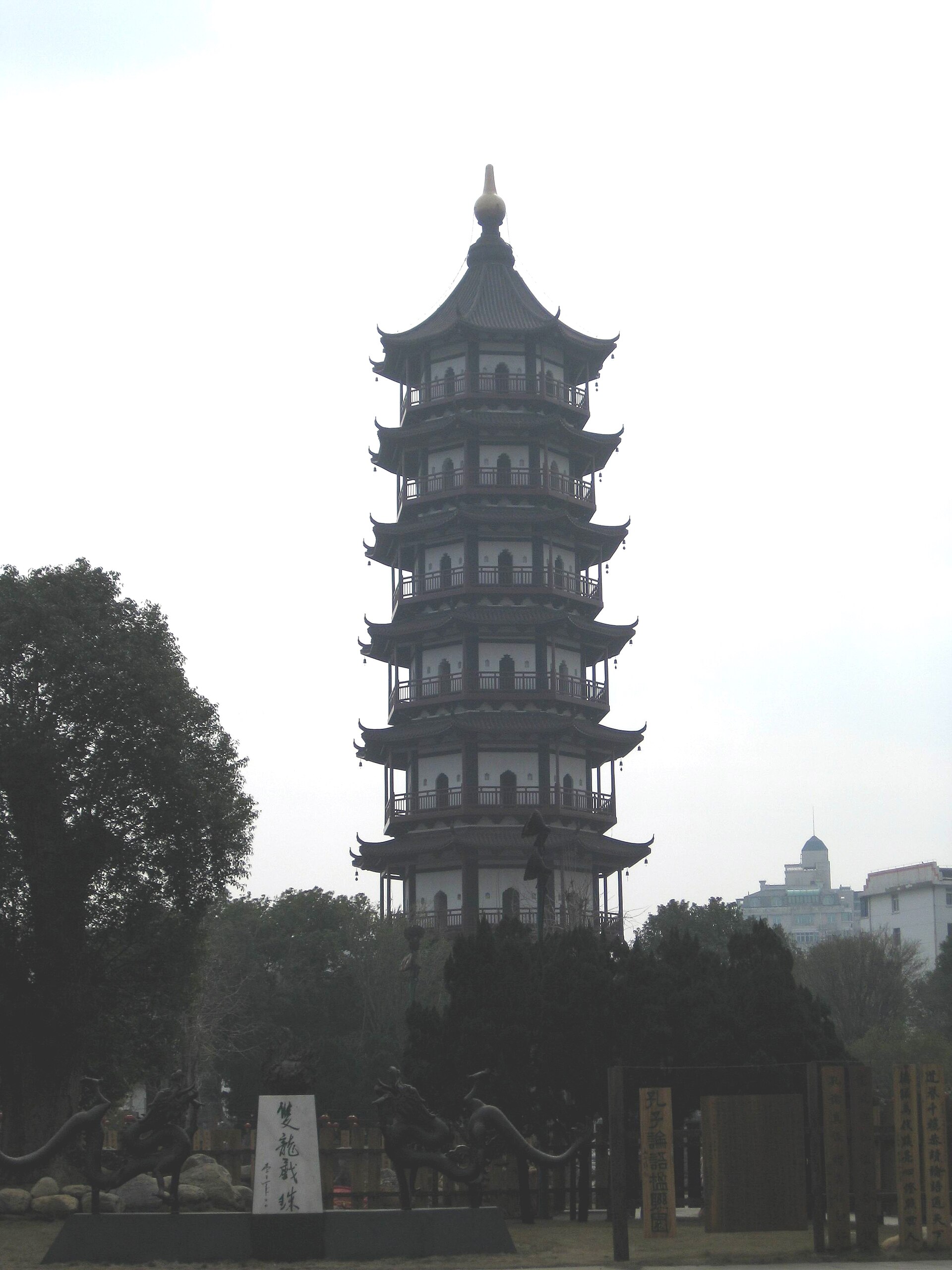 Exterior of Shengjin Pagoda in Nanchang