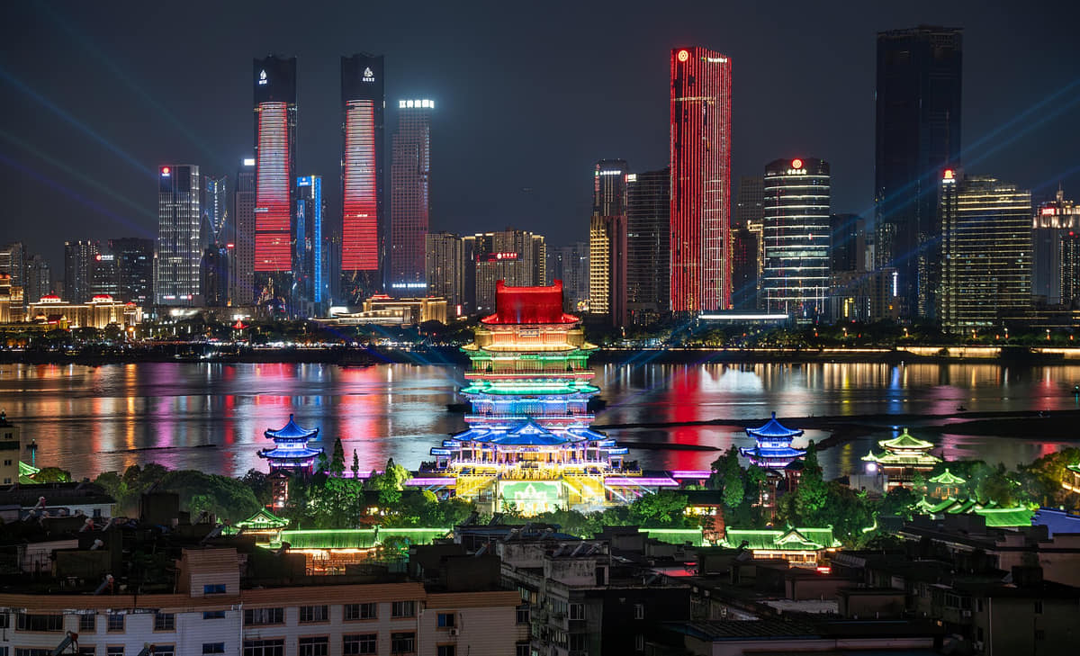 Verified documentary photograph of a landmark in Nanchang
