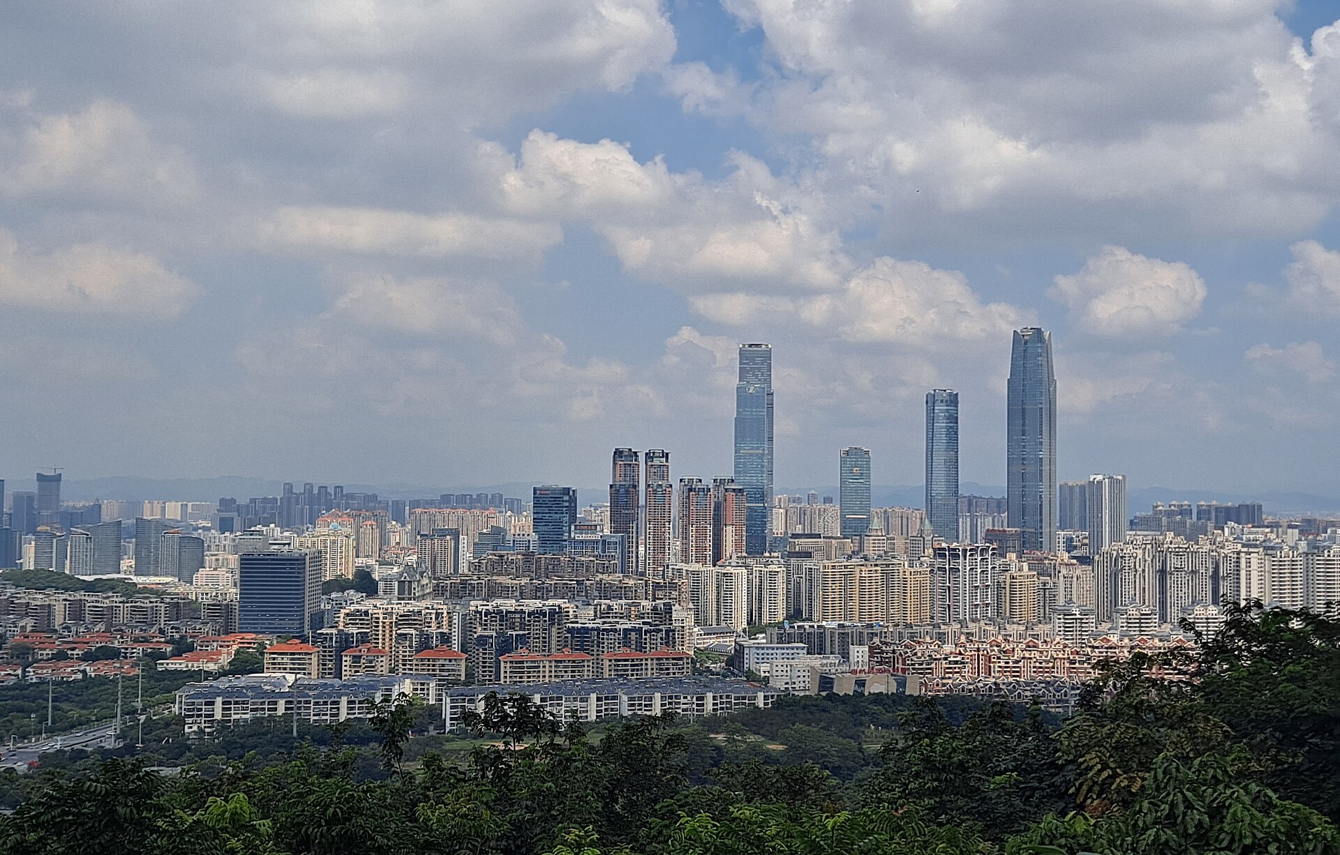 Verified documentary photograph of a landmark in Nanning