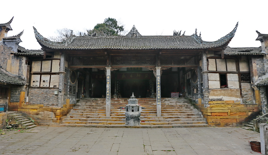 Salt God Temple in Zizhong County