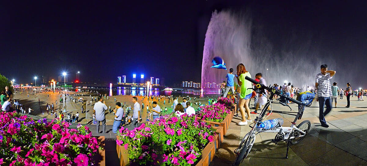 Verified documentary photograph of a landmark in Ordos