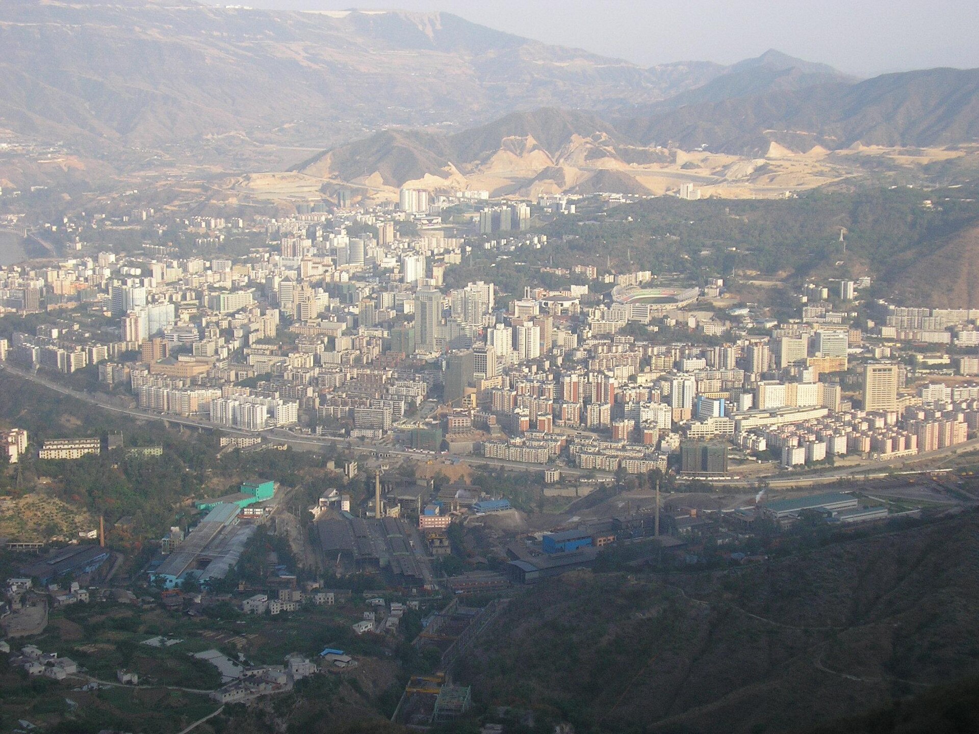 Verified documentary photograph of a landmark in Panzhihua