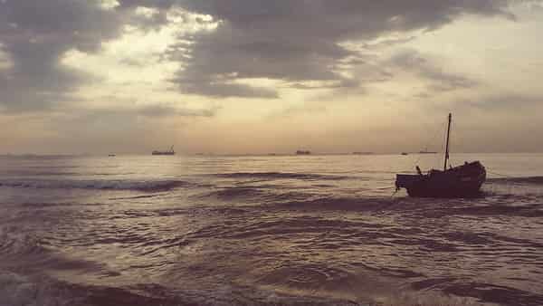 Beidaihe coast in Qinhuangdao