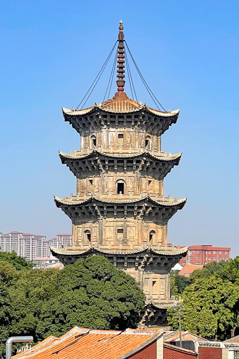 Verified documentary photograph of a landmark in Quanzhou