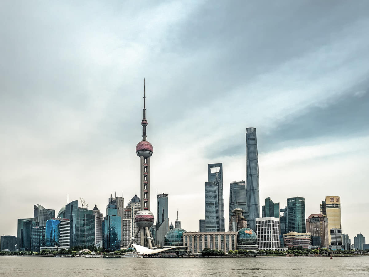 Verified documentary photograph of a landmark in Shanghai