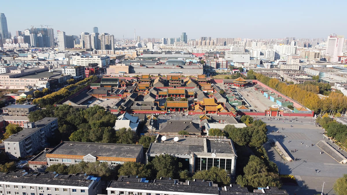 Verified documentary photograph of a landmark in Shenyang