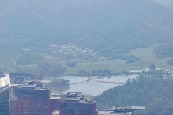 Futian skyline in Shenzhen