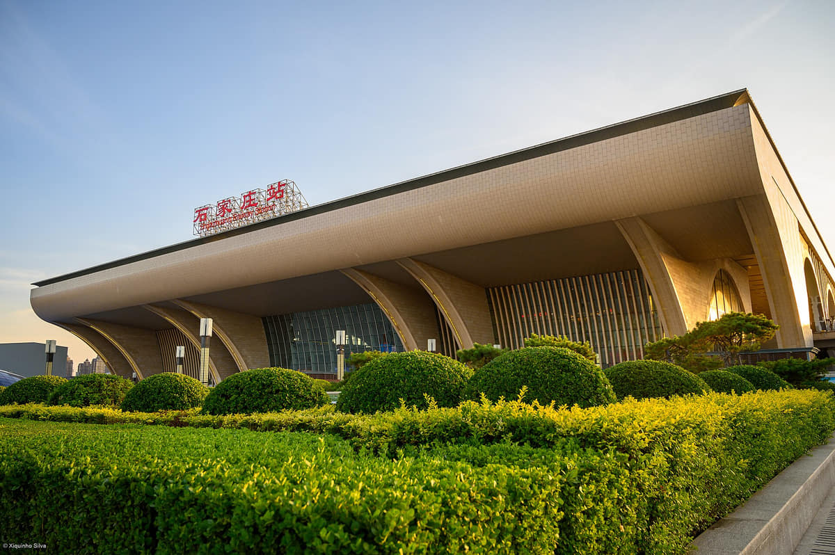 Verified documentary photograph of a landmark in Shijiazhuang