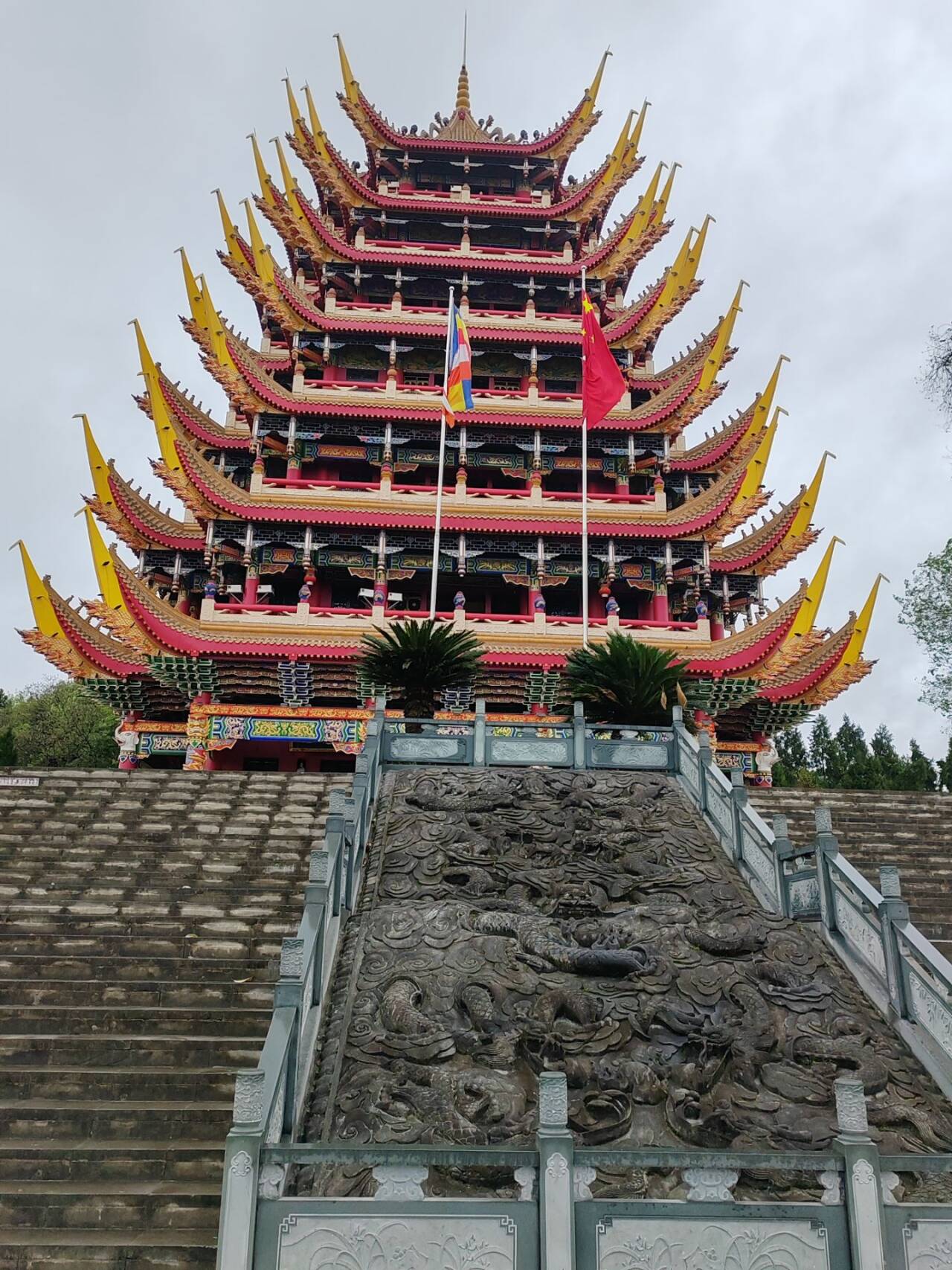 Verified documentary photograph of a landmark in Suining