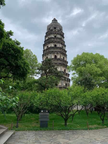 Tiger Hill Pagoda in Suzhou