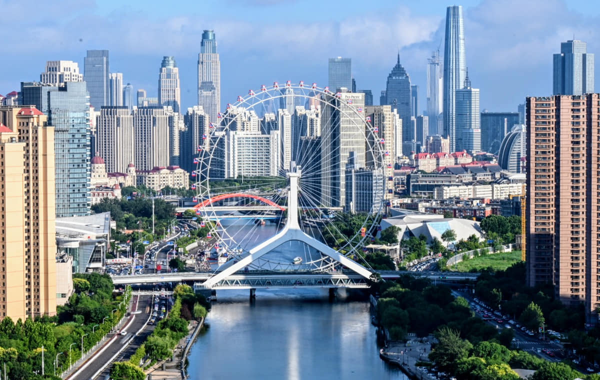 Documentary view of Tianjin