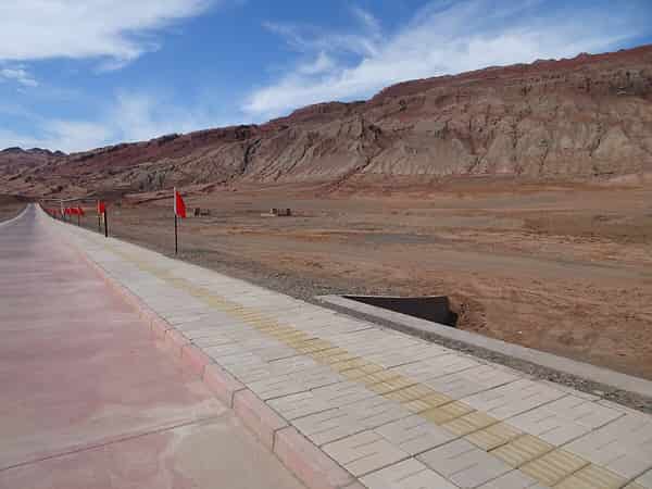 Flaming Mountains in Turpan