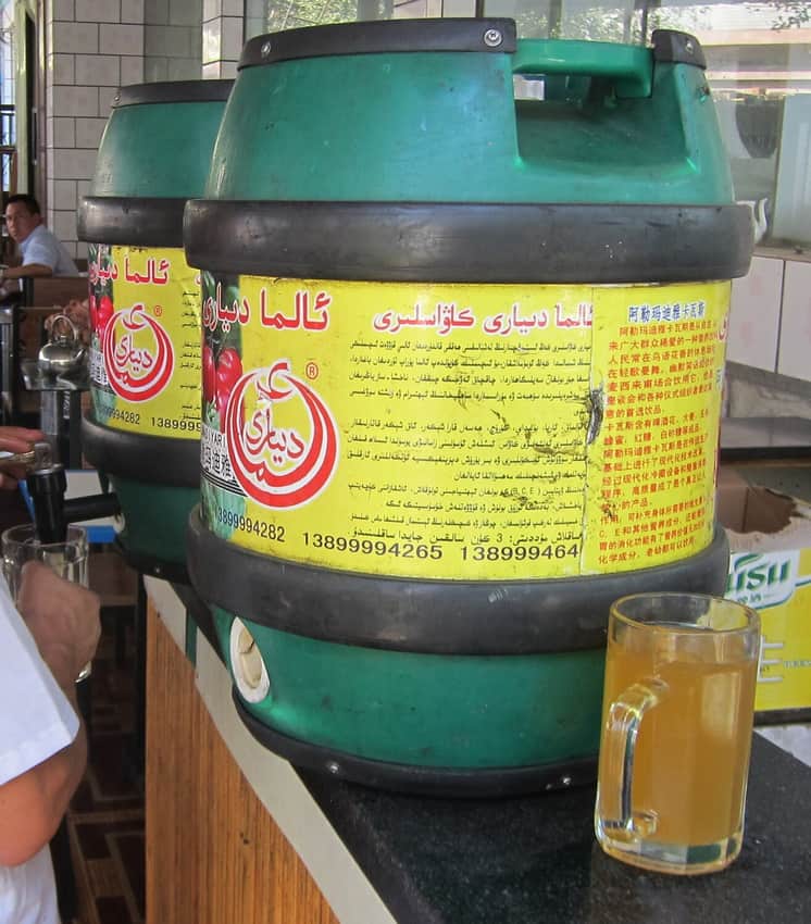 Kvass in the Urumqi city profile