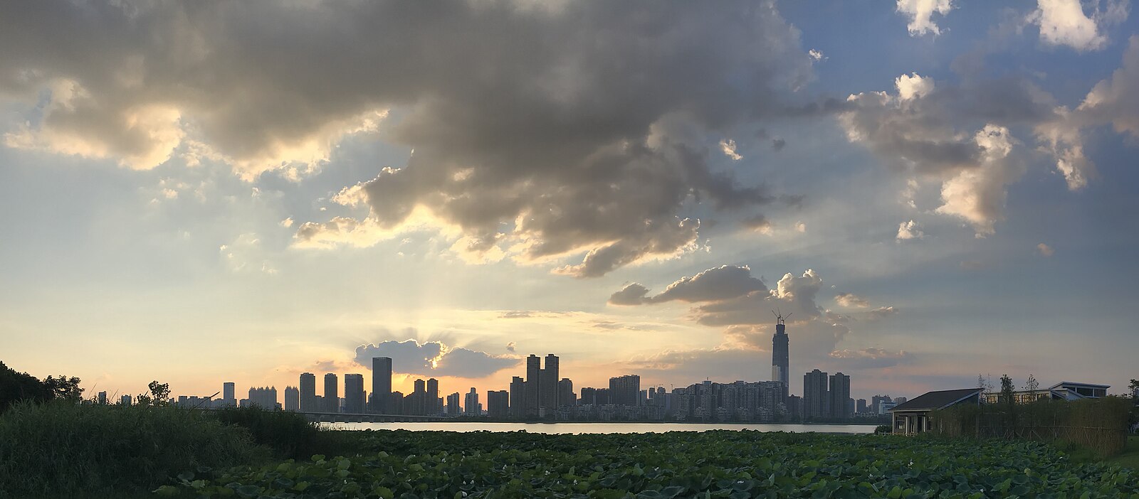 Verified documentary photograph of a landmark in Wuhan