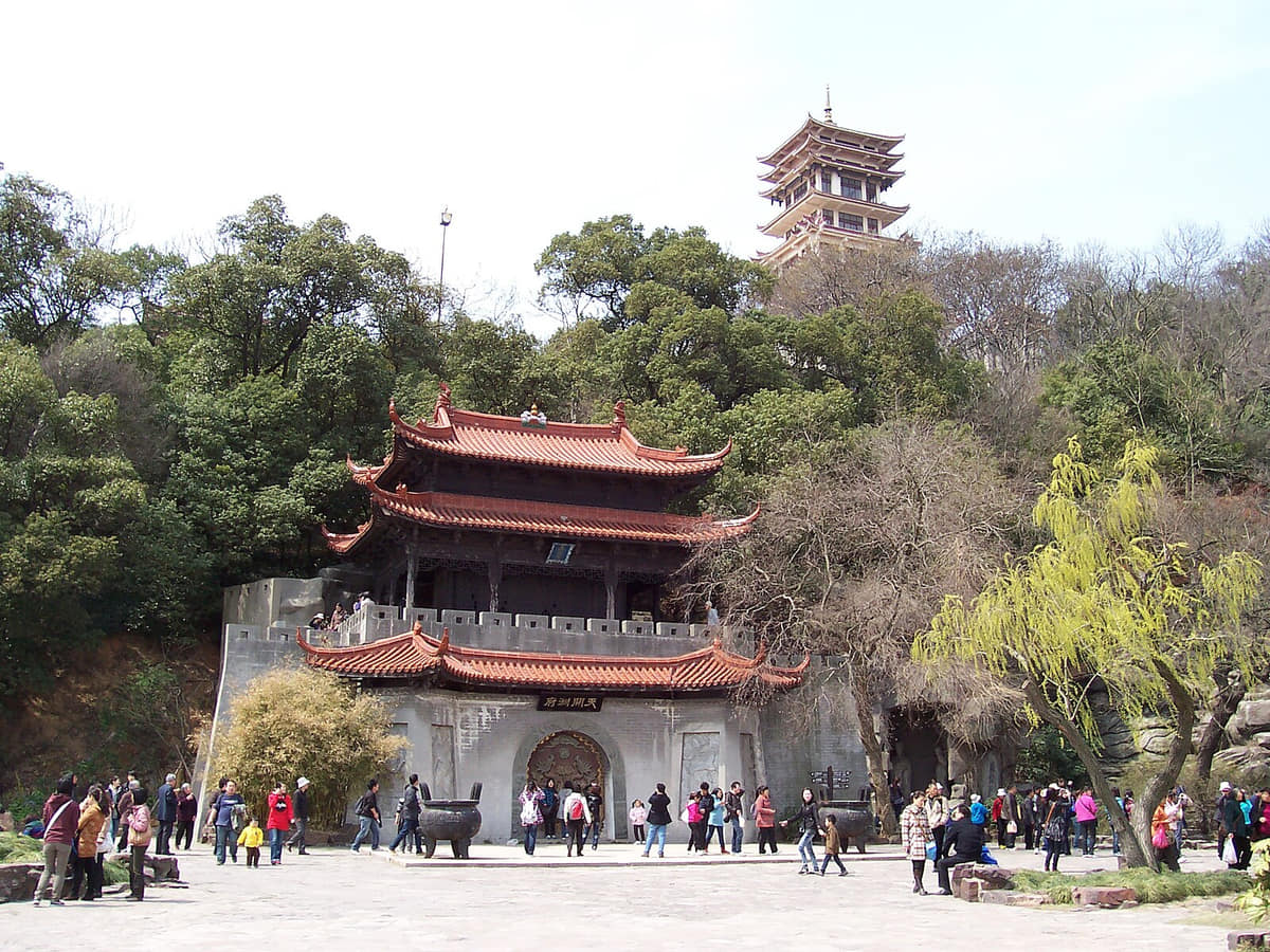 Verified documentary photograph of a landmark in Wuxi