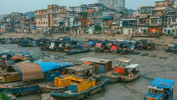 Shapowei harbor in Xiamen