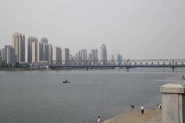 Han River waterfront in Xiangyang