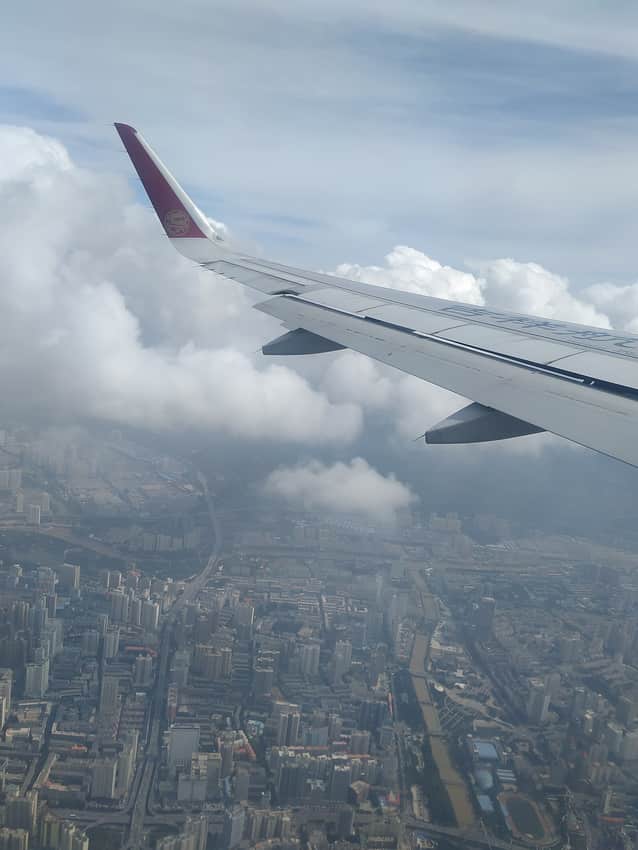 Aerial Xining II in the Xining city profile