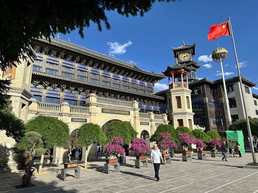 Dongguan Mosque in 2025 in the Xining city profile