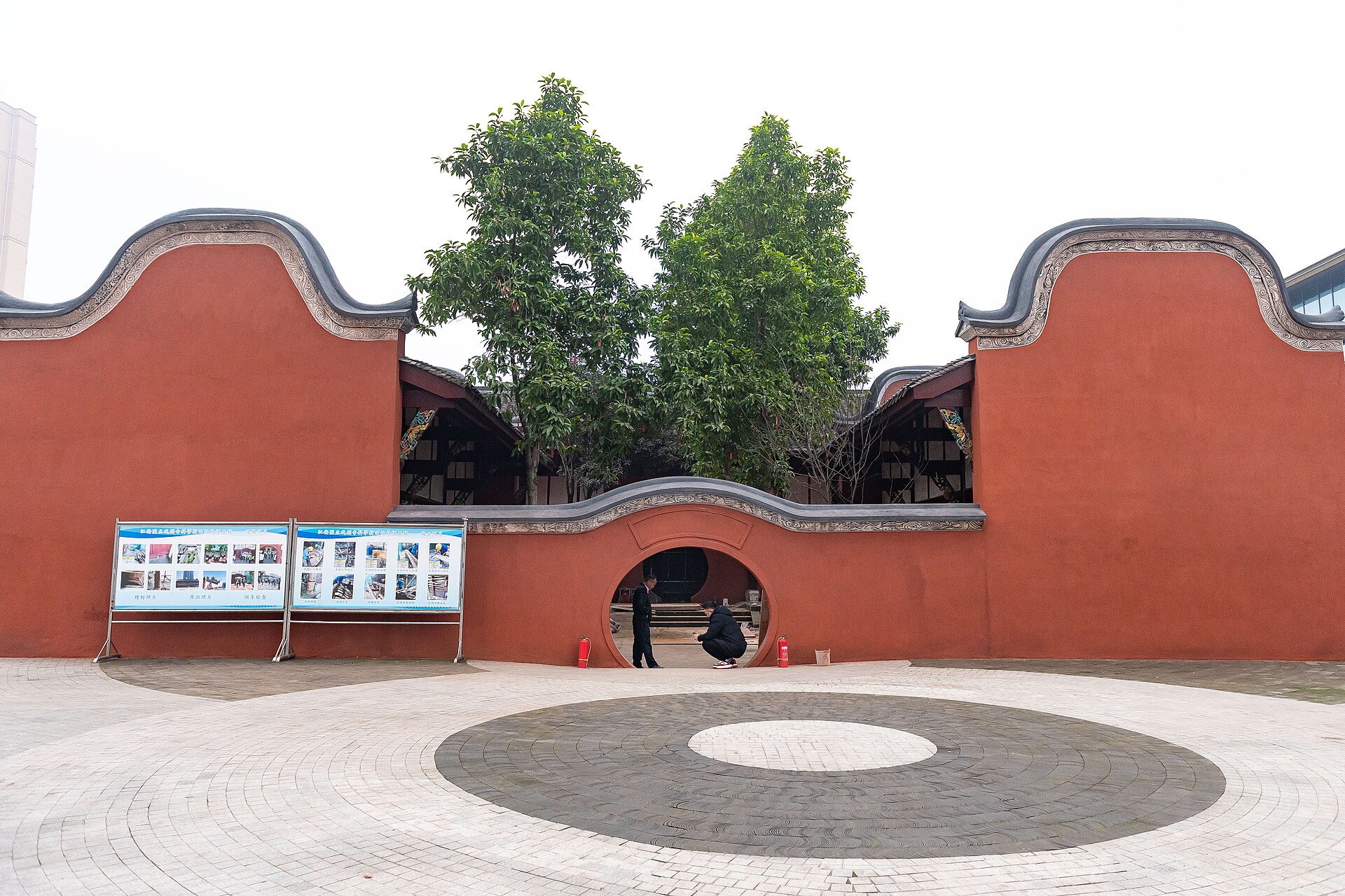 Former National Drama School site in Jiang'an County