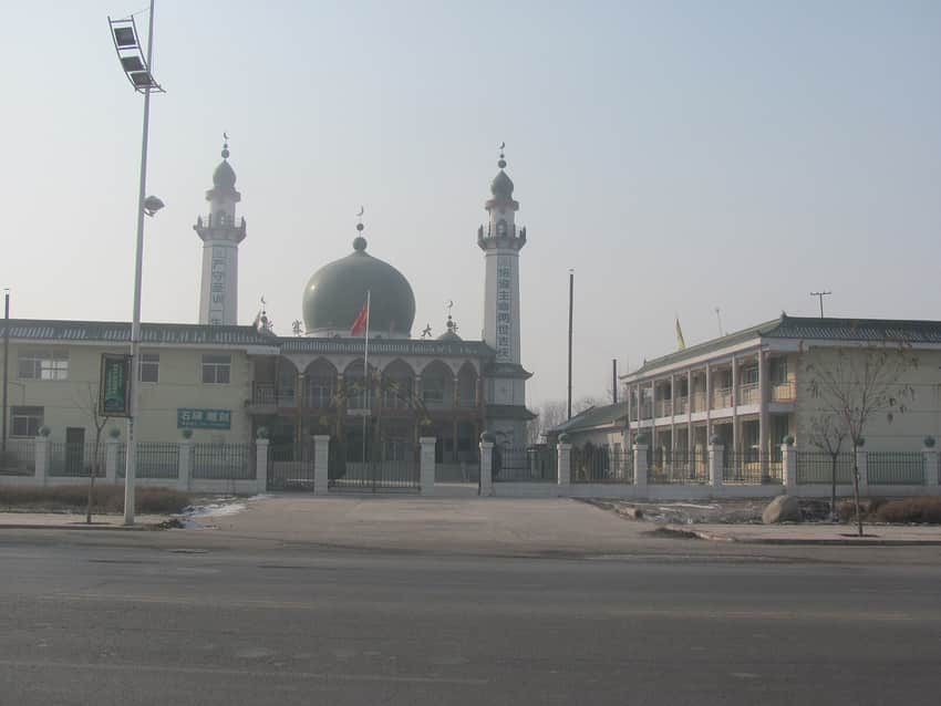 Xinzhaizi Mosque in the Yinchuan city profile