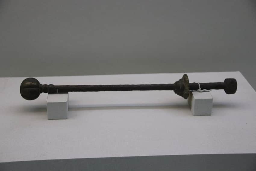 A Xixia museum object in the Yinchuan city profile