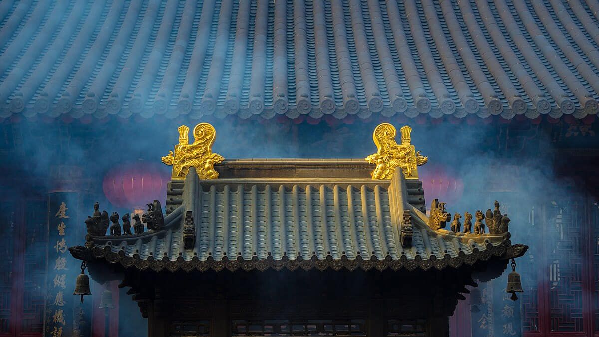 Verified documentary photograph of a landmark in Zhoushan