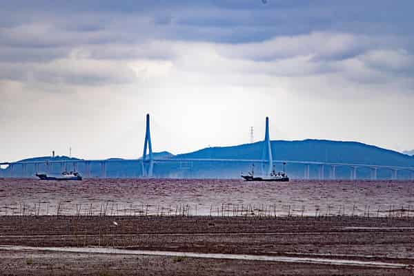 Zhoushan island bridges in Zhoushan
