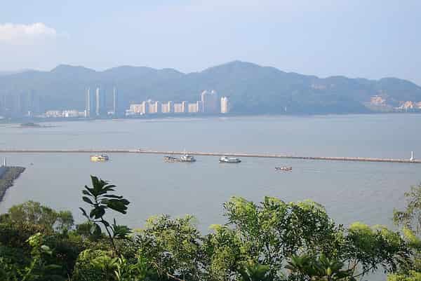 Yeli Island city view in Zhuhai