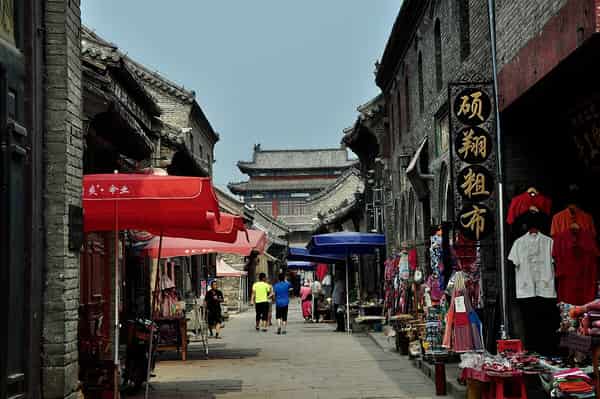 Zhoucun Ancient Commercial City in Zibo